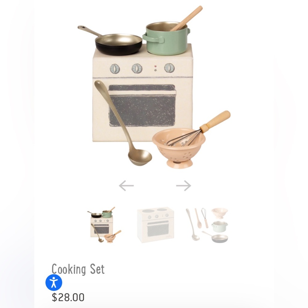 Maileg cooking set